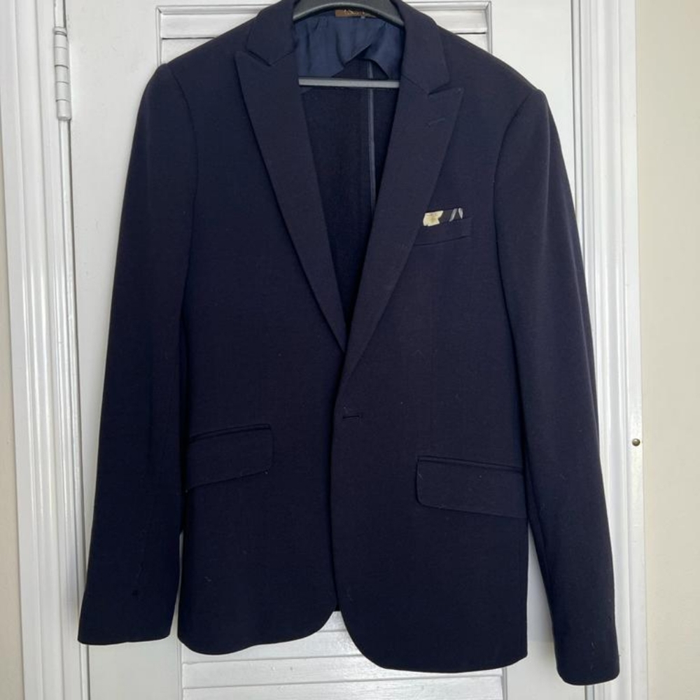 🆕️🆕️🆕️Scotch & Soda navy jersey blazer Carnaby Surf🆕️🆕️🆕️